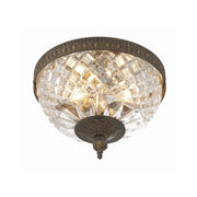 Radley 2 Light 8" Flush Mount in English Bronze