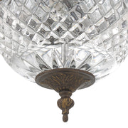 Radley 2 Light 8" Flush Mount in English Bronze