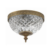 Radley 2 Light 8" Flush Mount in Olde Brass