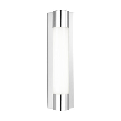 Loring Small Bath Sconce in Chrome