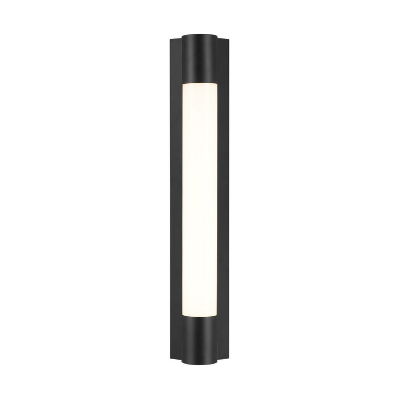 Loring Medium Bath Sconce in Midnight Black