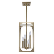 Ruby Ridge 4-Light 9" Mini Pendant in Antique Gold