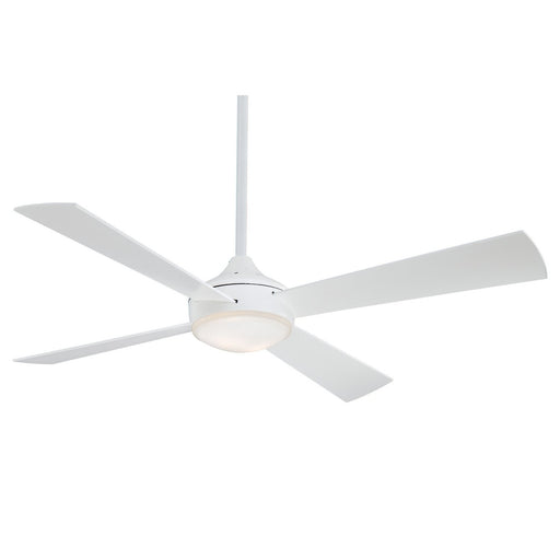 Aluma 52" LED Ceiling Fan in Flat White