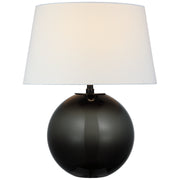 Masie LED Table Lamp in Smoked Glass