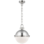 Adrian LED Pendant in Polished Nickel