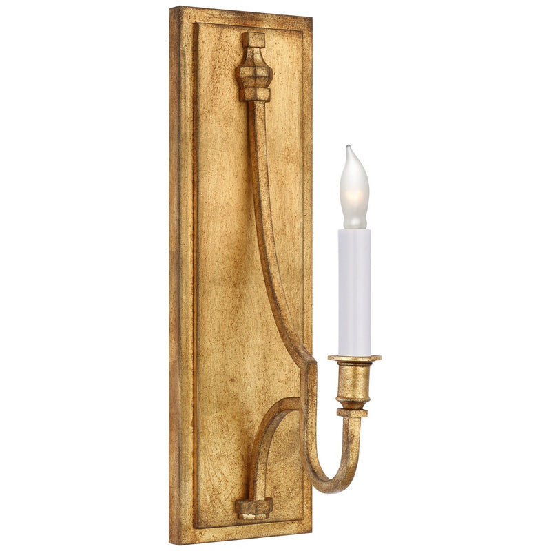 Mykonos Medium Wall Sconce in Gilded Iron