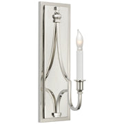 Mykonos Medium Wall Sconce in Polished Nickel