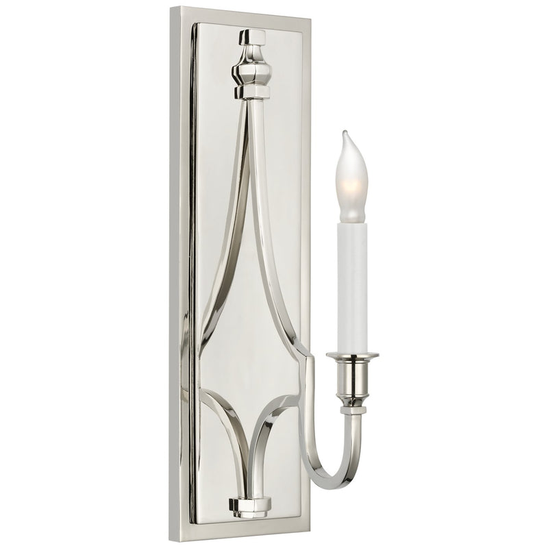 Mykonos Medium Wall Sconce in Polished Nickel