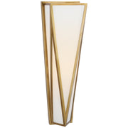 Lorino Medium Wall Sconce in Hand-Rubbed Antique Brass
