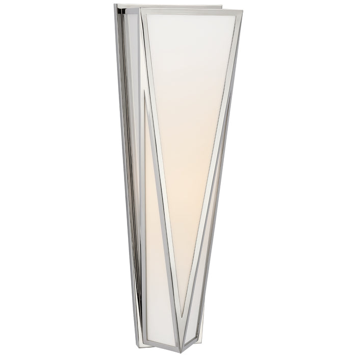 Lorino LED Wall Sconce in Polished Nickel