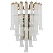 Lorelei Large Waterfall 4-Light Wall Sconce in Gild