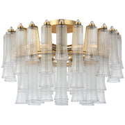 Lorelei LED Semi-Flush Mount in Gild