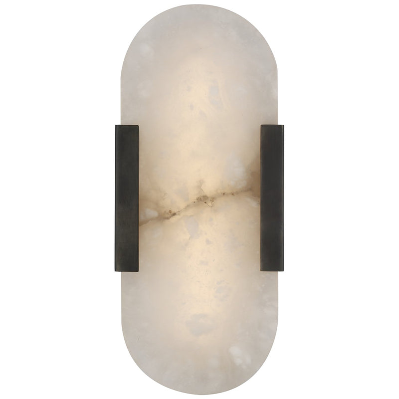 Melange 10" Elongated Wall Sconce in Bronze