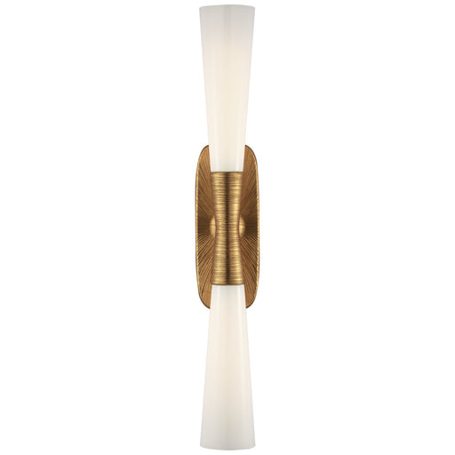 Utopia 32" 2-Light Bath Sconce in Gild