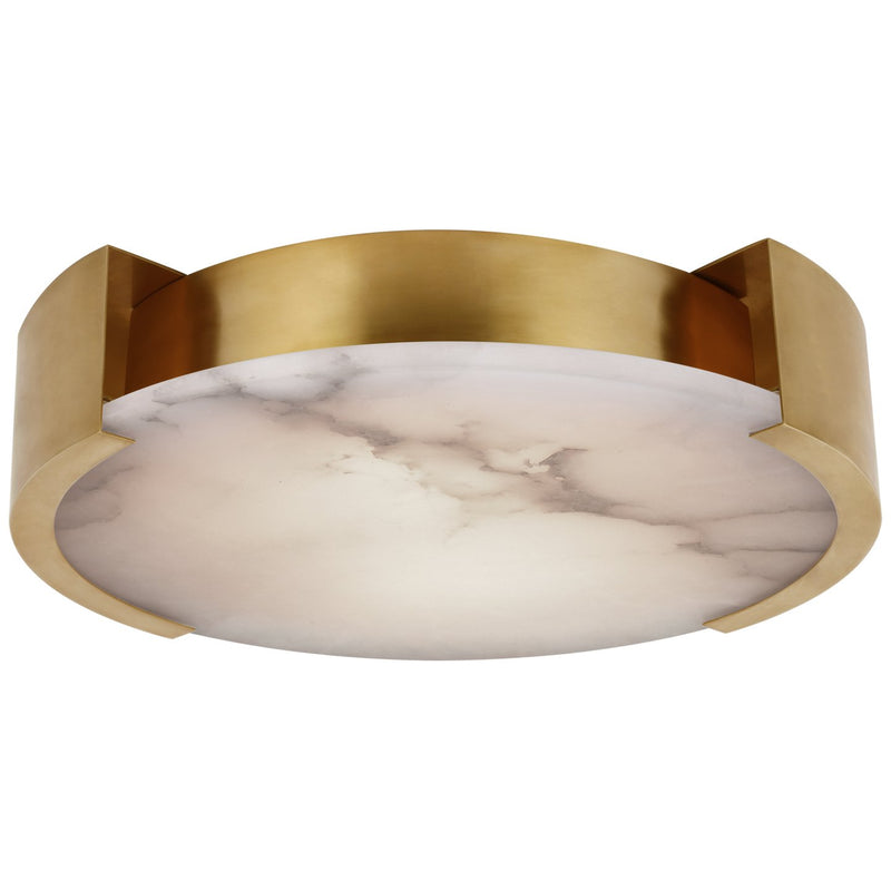 Melange X-Large 21" 5-Light Flush Mount in Antique-Burnished Brass