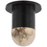 Melange Mini Monopoint Flush Mount in Bronze