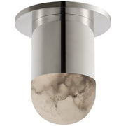 Melange Mini Monopoint Flush Mount in Polished Nickel