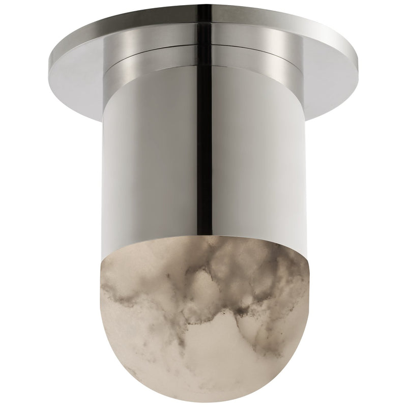 Melange Mini Monopoint Flush Mount in Polished Nickel