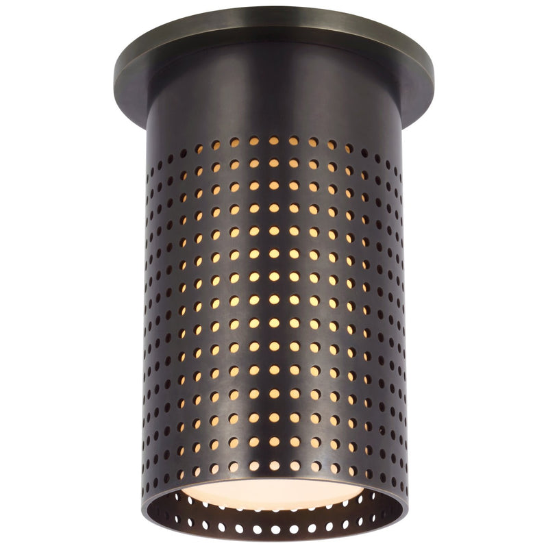 Precision Short Monopoint Flush Mount in Bronze