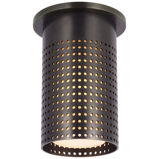 Precision Short Monopoint Flush Mount in Bronze