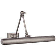 Cabinet Maker 18" Double Library Picture Light in Antique Nickel