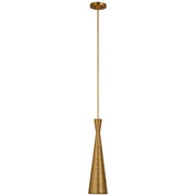 Utopia 5" Metal Mini Pendant in Gild