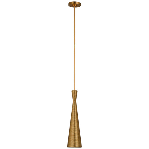 Utopia 5" Metal Mini Pendant in Gild