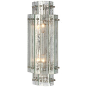 Cadence Small Tiered 2-Light Wall Sconce in Polished Nickel