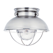Sebring Outdoor Flush Mount in Brushed Stainless
