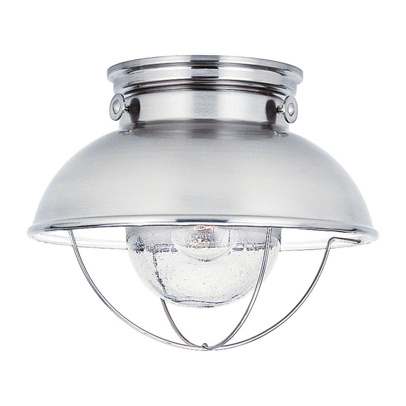 Sebring Outdoor Flush Mount in Brushed Stainless