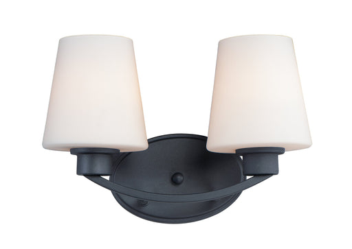 Shelter 2 Light Bath Vanity in Black
