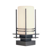 Banded Outdoor Pier Mount in Coastal Natural Iron - 335796-SKT-20-GG0026 by Hubbardton Forge
