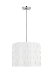 Dottie 3-Light Large Pendant in Polished Nickel