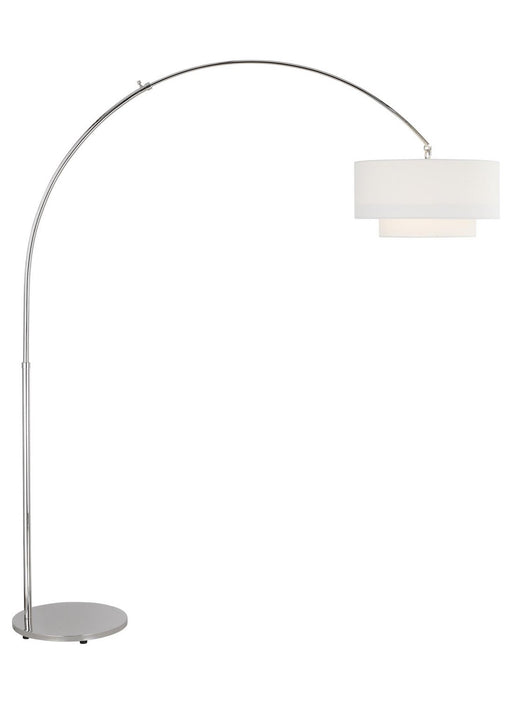 Sawyer Floor Lamp in Polished Nickel