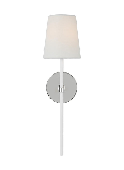 Monroe Tail Wall Sconce in Polished Nickel