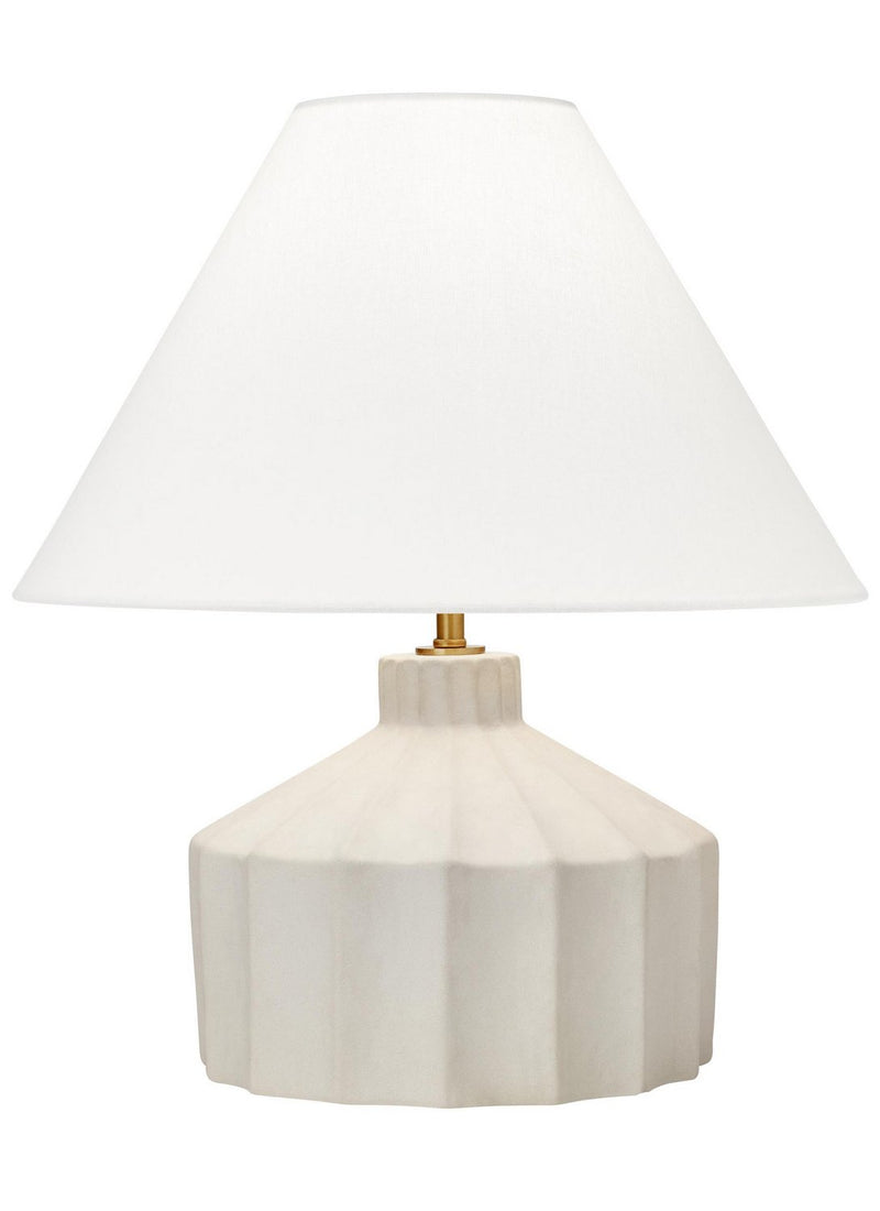Veneto Small Table Lamp in Matte Concrete