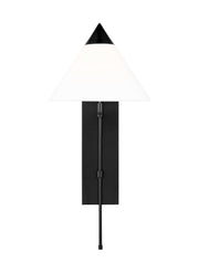 Franklin Task Wall Sconce in Deep Bronze