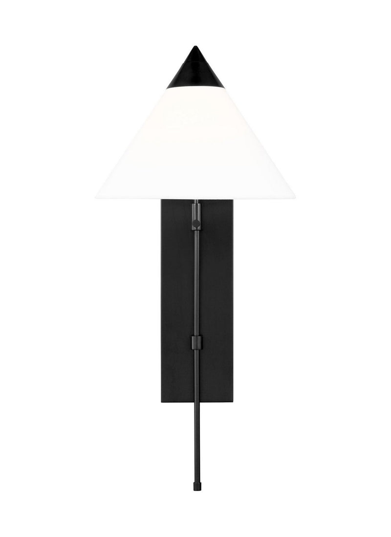 Franklin Task Wall Sconce in Deep Bronze