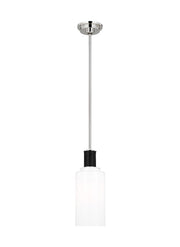 Hadley Tall Pendant in Polished Nickel