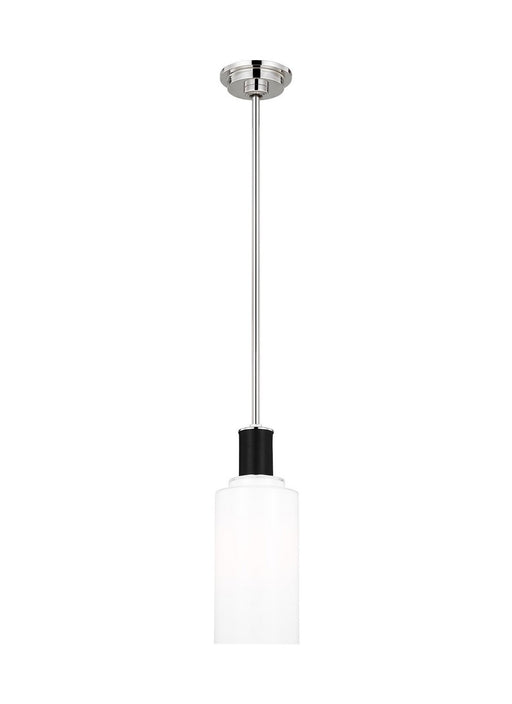 Hadley Tall Pendant in Polished Nickel