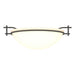Moonband Semi-Flush in Natural Iron - 124251-SKT-20-GG0045 by Hubbardton Forge