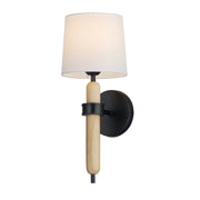 Bozeman 1 Light Wall Sconce in Natural Wood