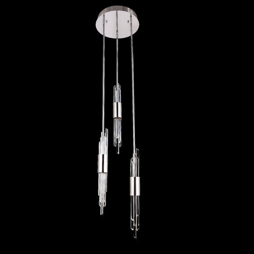Lucca 14" Pendant in Polished Chrome
