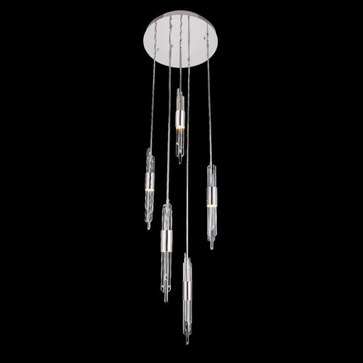 Lucca 24" Pendant in Polished Chrome