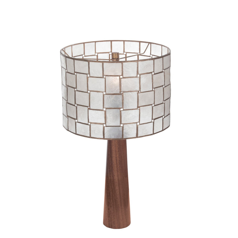 Roxy Table Lamp in Oxidized Gold Leaf