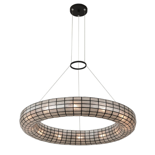 Sanibel 12-Light Pendant in Matte Black