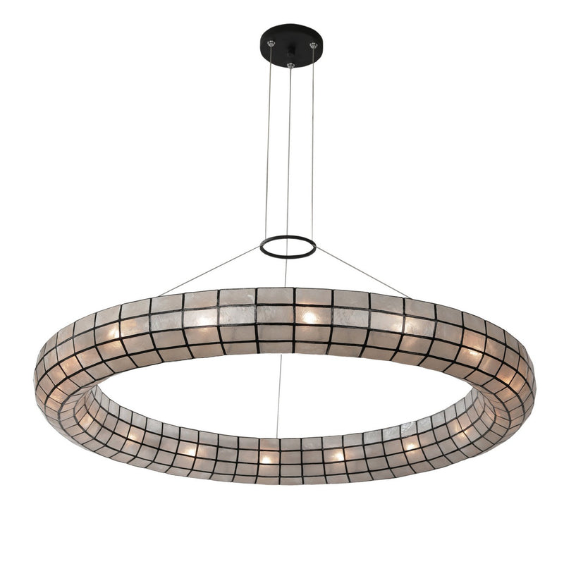 Sanibel 16-Light Pendant in Matte Black