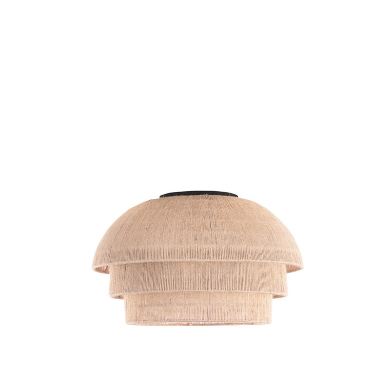 Seychelles 3-Light Flush Mount in Matte Black
