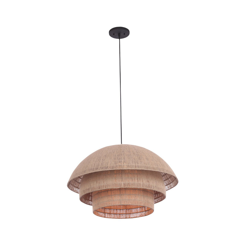 Seychelles 26" Pendant in Matte Black