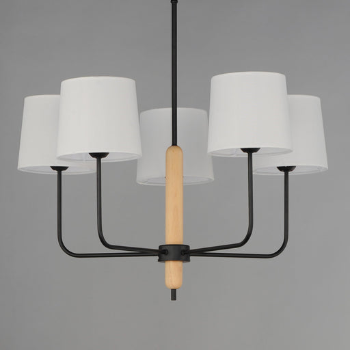 Bozeman 5 Light Chandelier in Natural Wood